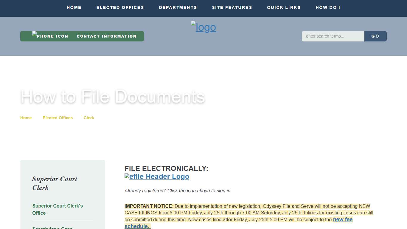 How to File Documents